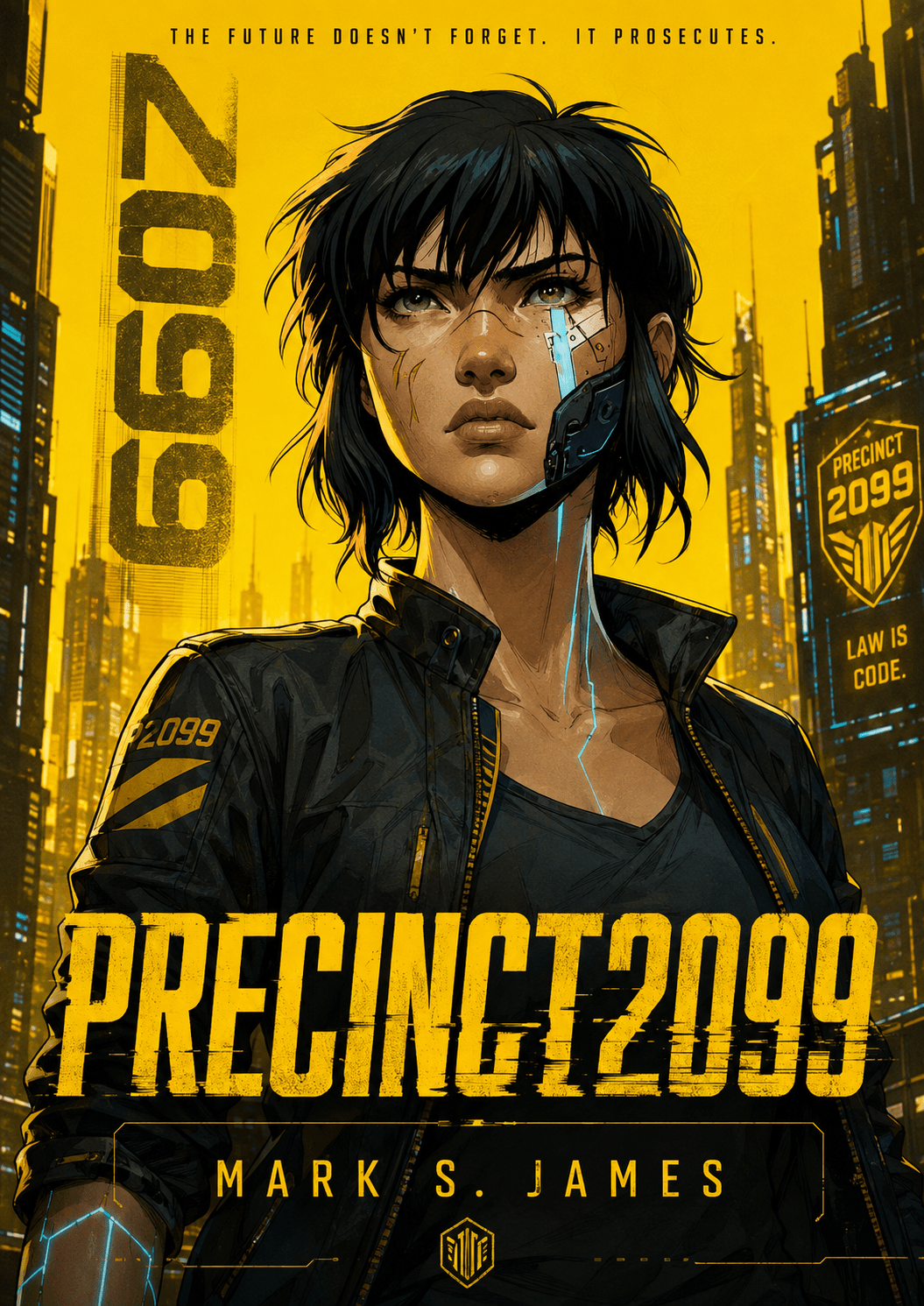 Precinct 2099 — La novela oficial, de Mark S. James