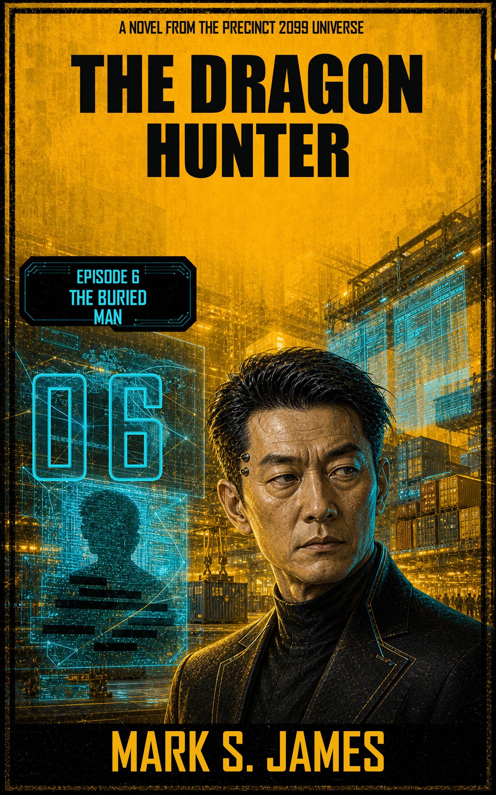 Cover of The Dragon Hunter, Episode 6, The Buried Man, by Mark S. James.